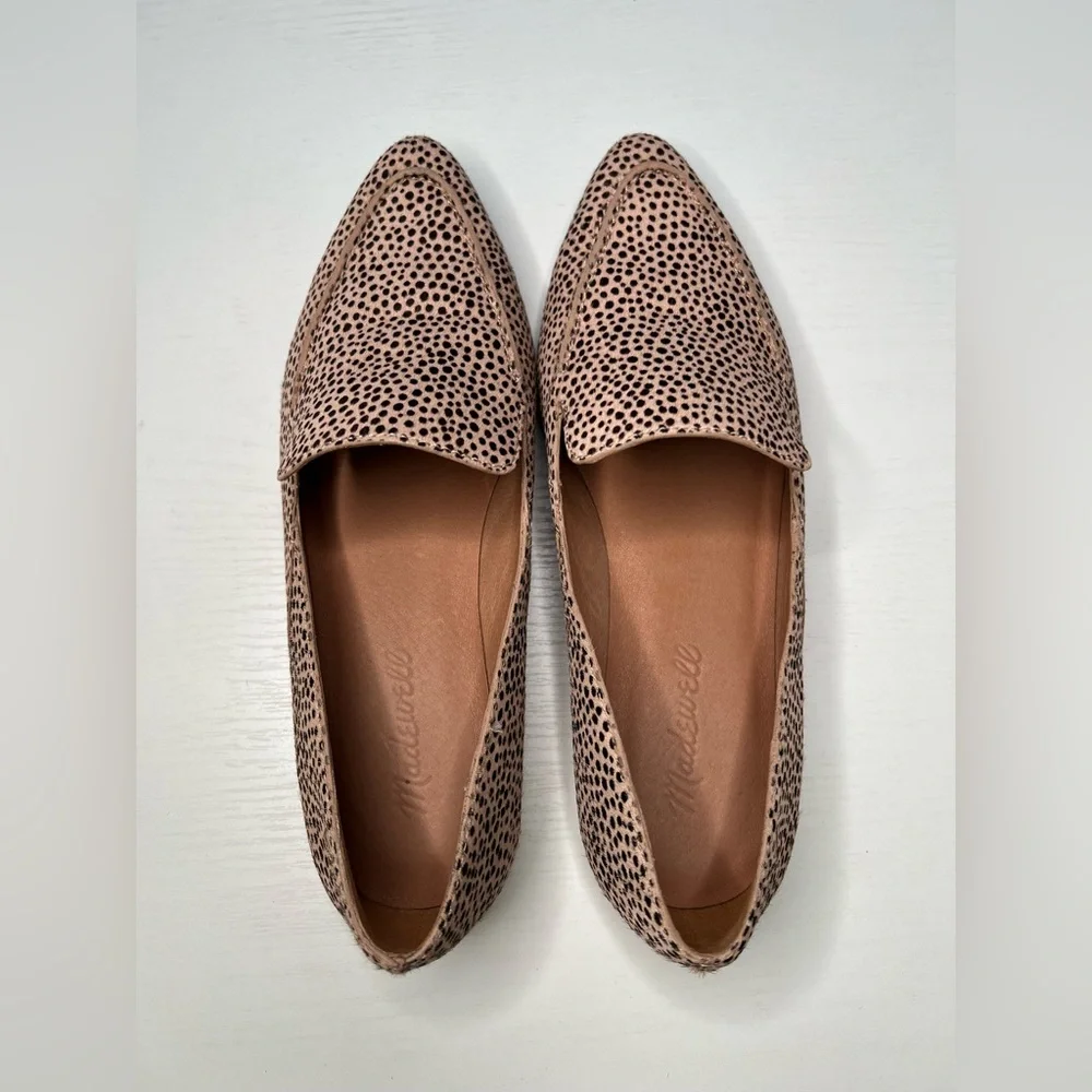 Madewell The Frances Skimmer Loafer in Calf Hair Size 6 - Picture 6 of 6